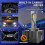 2 τεμάχια προβολείς LED D3S HID Canbus λάμπες αυτοκινήτου 1:1 σε 3