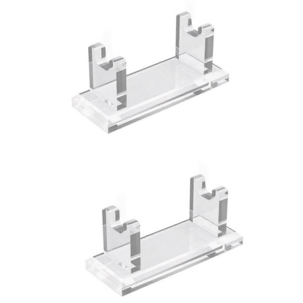 Acrylic Men'S Stand Holder, Compatible with Viking Blade , -23C, , Clear Clear, 2 Pack