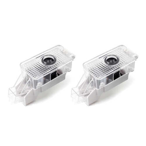 2Pcs LED Carpet Courtesy Light Door Light for Logo Badge Light Ghost Shadow Lamp