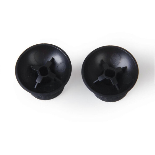 2 Pair Of Thumbstick Joystick Replacement compatible One Controller Black 1