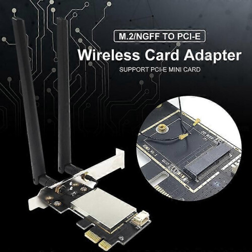 Προσαρμογέας κάρτας PCIE WiFi, επαναλήπτης κάρτας ασύρματου δ 2