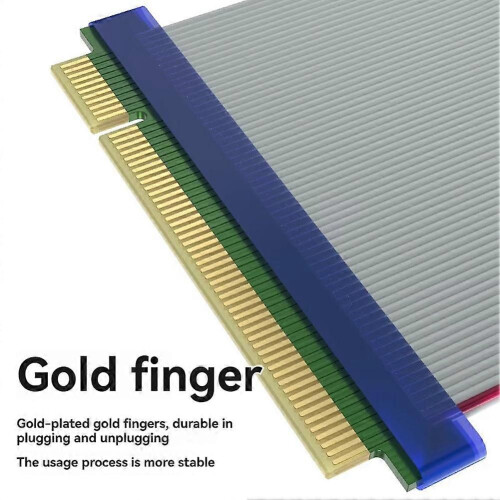 Επέκταση κάρτας ανύψωσης PCI-E 16X Flexible καλώδιο επέκτασης Κ 2