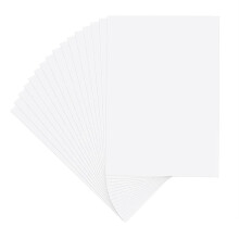 16 Pcs Shrink Plastic Sheets (7.9x5.7 Inch) - Shrink Papers for Kids DIY Crafts, Keychains, Phone Ch