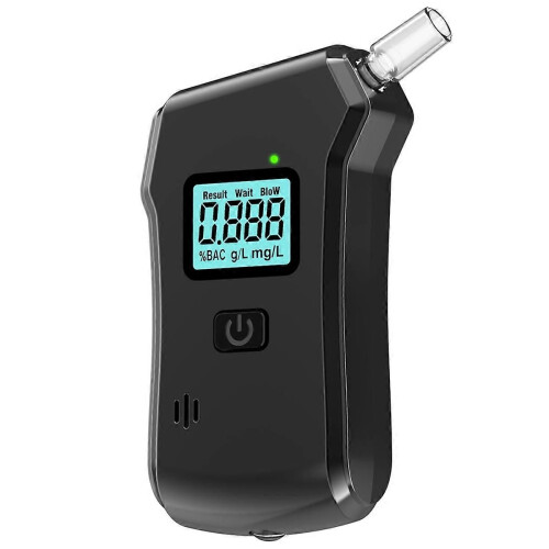 Etilometro portatile professionale ad alta precisione compatibile con l'alcol, con display digitale