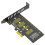 Προσαρμογέας M.2 NGFF NVMe SSD σε PCI-E 3.0 1X 1