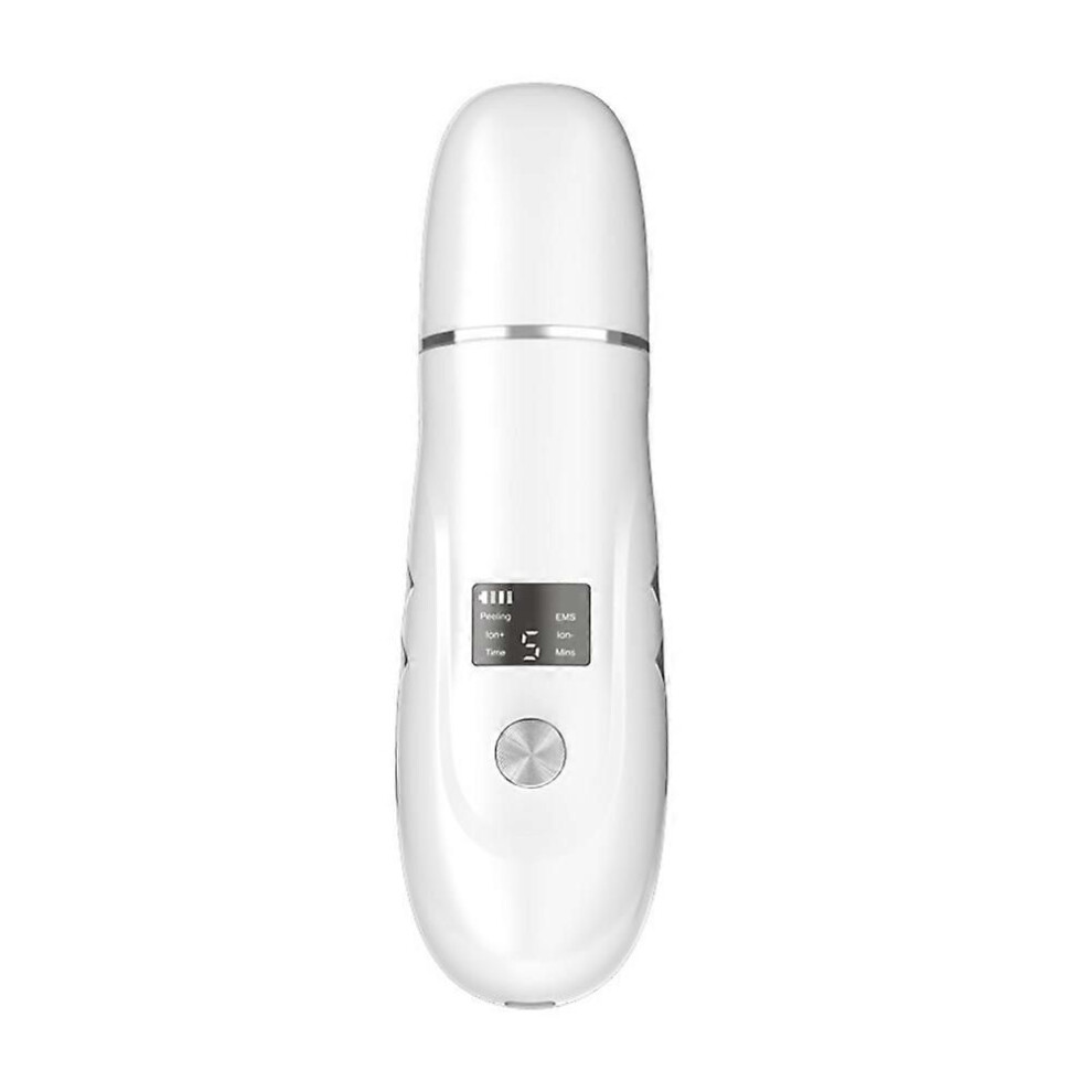 Ultrasonic Skin Scrubber Blackhead Remover Vibrations Face Spatula Deep Face Cleaning Machine Liftin