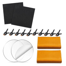 Kit para aplanar tarjetas comerciales, paquete de accesorios para el cuidado de tarjetas, kit de reparación