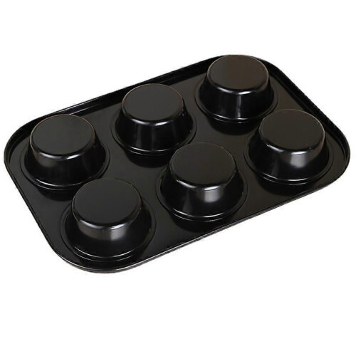 Cake Mold Muffin Pan 6-Hole Muffin Cup Baking Pan DIY Baking Pan Baking Mold 2