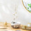 Branch Jewelry Rack with Rotatable Base and Storage Box Tree Tower Rack Hanging Organizer, White 4
