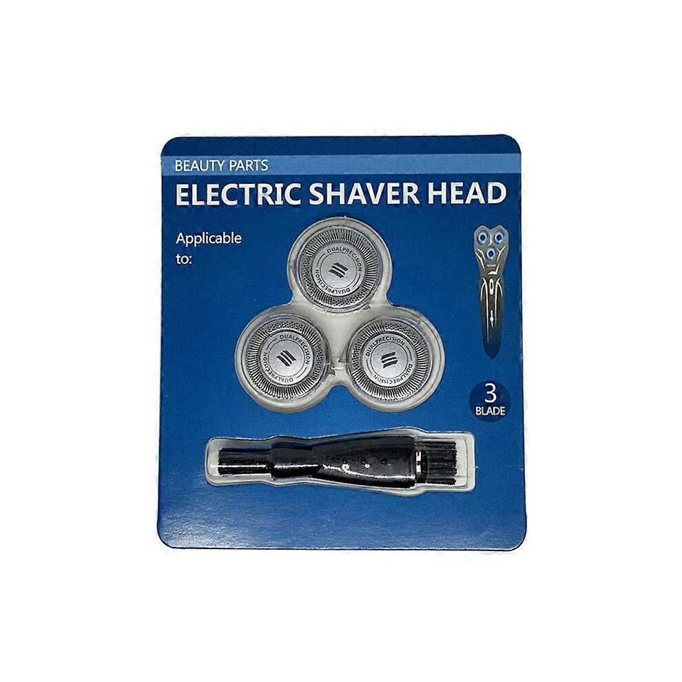3Pcs HQ8 Blade Replacement Head compatible Electric Shaver PT730 PT735 PT860 PT870 AT750 AT751 AT890 AT891