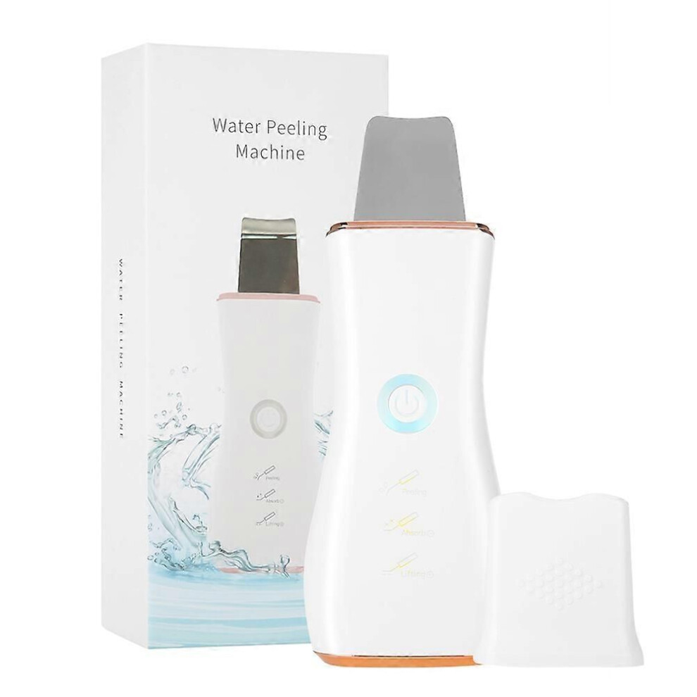 Ultrasonic Ion Skin Scrubber Deep Cleansing Face Skin Cleaner Blackhead Acne Removal