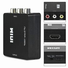 Miniaturowy przenośny konwerter USB z ładowarką i regulowanym konwerterem 720P/1080P o wysokiej rozdzielczości