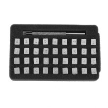 36Pcs Steel Leather Stamp Letter Number Stamping Tool DIY Leather Printing Stamp 3mm