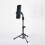 Mini trípode de mesa para micrófono con soporte para micrófono con rosca de 3/8 de pulgada, compatible 4