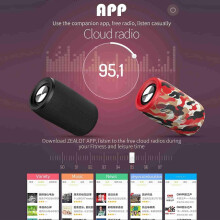 Portable Wireless Bluetooth Speaker 5W Lower Power Consumption Subwoofer for Indoor Outdoor