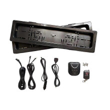 EU License Plate Car License Plate Shutter Car Number Roller Shutter Cover Remote Hide Cover Shutter