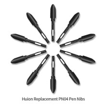 Huion PN04 10 kpl vaihtokynän kärkiä piirtopöydän kynän kärkiä korkealaatuinen kulutusta kestävä kynän