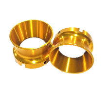 10 inch aluminium naafadapters met handgreep, compatibel met spoelbandrecorders zoals Stude Revox Polis.