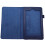 Για το Amazon Kindle Fire HD 7 2015 Tablet, Δερμάτινη θήκη PU (Σκούρο μπλε) 4