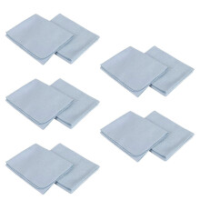10 Pcs Glasses Cloth Eyeglasses Chamois Cloth Microfiber Cleaning Cloth Wipe Mobile Phone Screen Lens