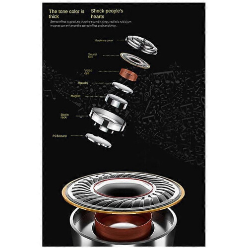 Headphone Speaker 40mm Headphone Composite Membrane Headphone Driver 1