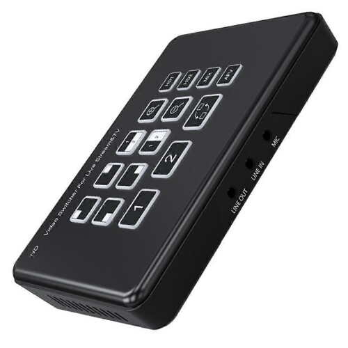 Μίκτης βίντεο 2 δρόμων συμβατός με HDMI, συμβατός με έξοδο