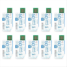 10 τεμάχια TempU05S Καταγραφικό Θερμοκρασίας USB Αναλυτής Θε