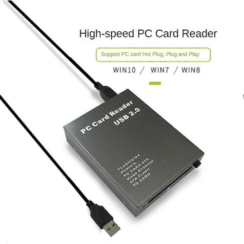 Συσκευή ανάγνωσης καρτών USB2.0 PCMCIA Συσκευή ανάγνωσης καρτών A 1