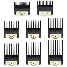 8 Premium-Aufsätze für Babyliss PRO Barberology Haarschneidemaschinen FX870, FX890, FX825 und FX673