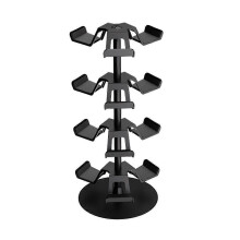 Supporto girevole a 4 livelli per controller e cuffie da gioco, compatibile con Xbox, PS5 e Switch.