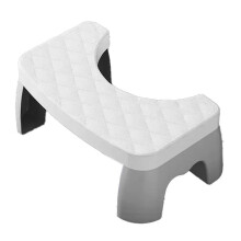 Sgabello ergonomico per WC compatibile con adulti, bambini e donne in gravidanza - WC accovacciato antiscivolo