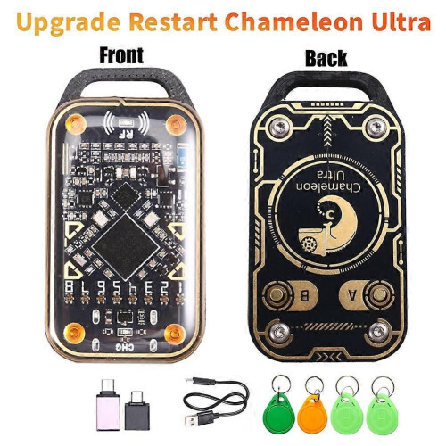 Αναβάθμιση Chameleon Ultra Smart Card Emulator+2XT5577/UID Keychain RFID Smart Chip Reader 12 1