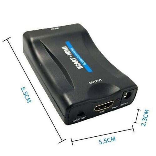 Μετατροπέας συμβατός με Scart σε HDMI Μετατροπέας συμβατός με 2