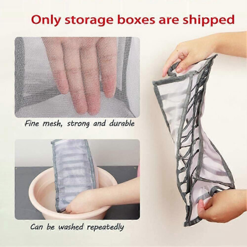 Underwear Storage Box Foldable Bra Underwear Drawer Storage Box Underwear Compartment Underwear Storage Box 1