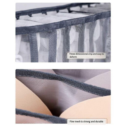 Underwear Storage Box Foldable Bra Underwear Drawer Storage Box Underwear Compartment Underwear Storage Box 2