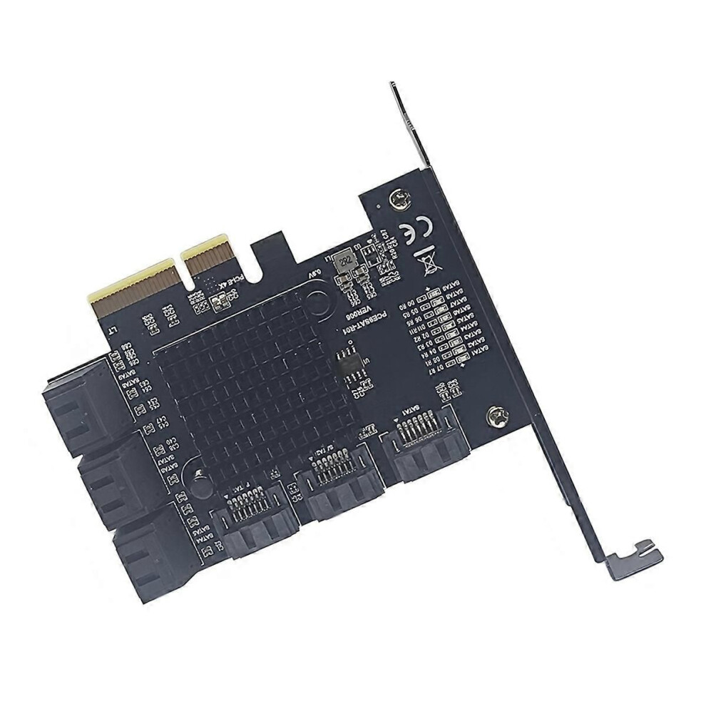 9 Ports Pcie To Sata Card Sata 3 Pcie 1X Express Expansion Card Pcie Sata Controller Multiplier 6Gb 9409192894564