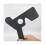 Professional Ophthalmic Lorgnette 17 Pinhole Black Plastic Vision Test Eye Occluder 4