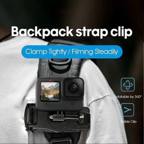 Για το Osmo Action 5 Pro Backpack Clip Clamp για αξεσουάρ κάμερας Insta360 /DJI 2