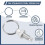 4Pcs Spring Plunger with Pull Ring,M10x1.5 Pull Ring Indexing Plunger 2