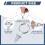 4Pcs Spring Plunger with Pull Ring,M10x1.5 Pull Ring Indexing Plunger 3