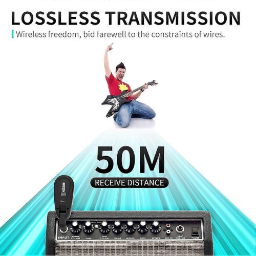 Ασύρματο σύστημα κιθάρας XTUGA JTSY23 164FT UHF ασύρματος δέκτη 2