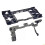 A0NB Game Boy Micro Replacement Front and Rear Frame Shell, compatible for Nintendo GBM Game Console Stand compatible for Portable Storage 3