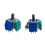 10PCS TMR Electromagnetic Joystick compatible for //X Gamepad 3