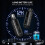 Wireless Microphone Converter 2.4G XLR Wireless Microphone System Transmitter and Receiver compatible for Dynamic Microphone 2