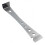 2pcs Stainless Steel Pry Bar Scraper Set Flat Pry Bar Mini Crowbar with Multiple Functions 2