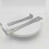 2pcs Stainless Steel Pry Bar Scraper Set Flat Pry Bar Mini Crowbar with Multiple Functions 3