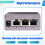 compatible for Mini 24V DC Input POE Injector Splitter Industrial 4
