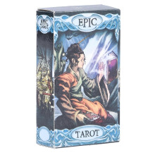 Juego de mesa de adivinación con cartas de tarot, papel plastificado, versión en inglés.