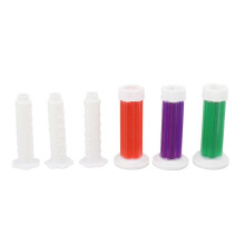 3-delige set geurige toiletgel met bloemenstempel, geschikt voor het reinigen en verfrissen van de badkamer.