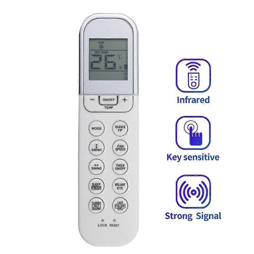 Replace RG36F/BGEF Air Conditioner Remote Control compatible for Midea Air Conditioner RG36F/BGEF Remote Control 1